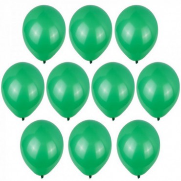 Balony Pastelowe Zielone 10szt