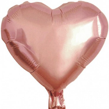 Balon Foliowy Serce Rose Gold 82cm