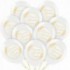 Balony Białe Pastelowe Pierwsza Komunia Święta 10szt