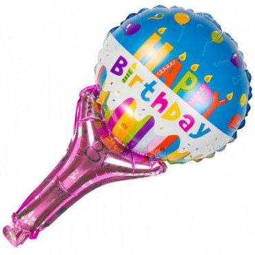 Balon Foliowy Happy Birthday Świeczki