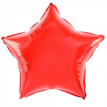 Balon Foliowy Gwiazda Czerwona
