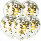 Zestaw Balonów Sylwester 2024 Złoty Zielone Balony