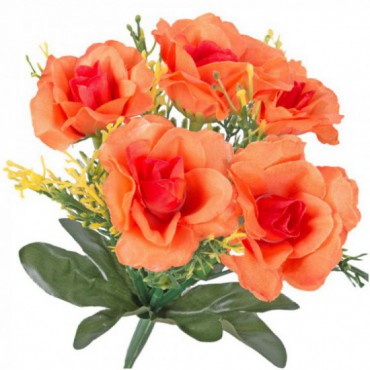 Róża Bukiet Kwiatów Pomarańczowych
