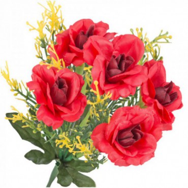 Róża Bukiet Kwiatów Czerwonych