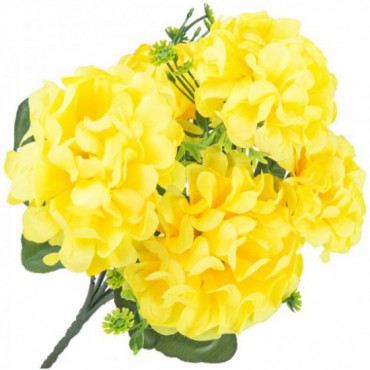 Chryzantema Bukiet Kwiatów Żółtych