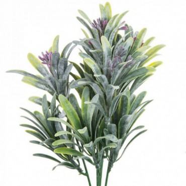 Gałązka dekoracyjna MINI kwiatek - amarant