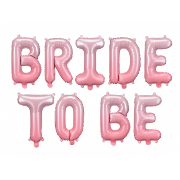 Balony Bride To Be Róż Jasny I Ciemny