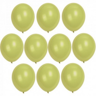 Balony Oliwkowe  10szt
