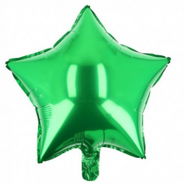 Balon Gwiazdka Zielona