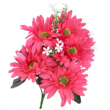 Gerbera Bukiet Kwiatów Amarant