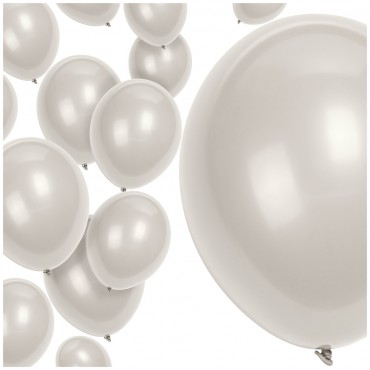 Balony Szare Na Urodziny Belbal 25szt