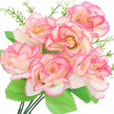 Bukiet Peonia Róż Biel