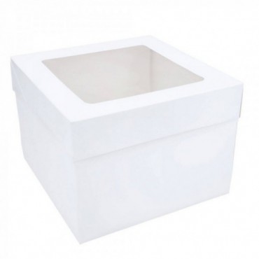 Pudełko Na Tort Białe 20x20cm