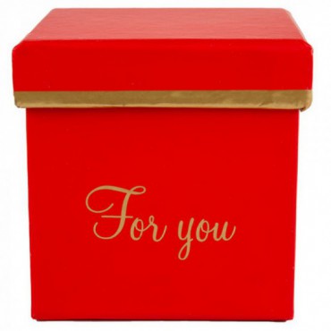 Flower Box Mały Czerwony For You