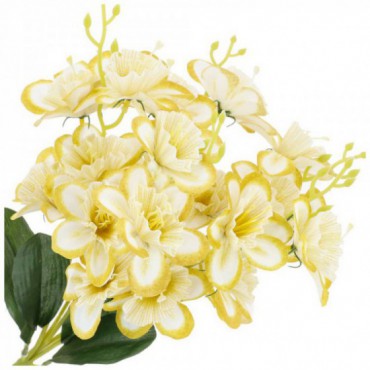 Bukiet Kwiatów Żonkil Żółty-Biel 4 Liście
