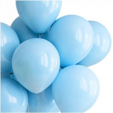 Balony Bastelowe Błękit 12cali 25szt