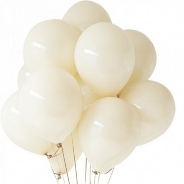 Balony Vintage Kremowy 12 cali 25szt