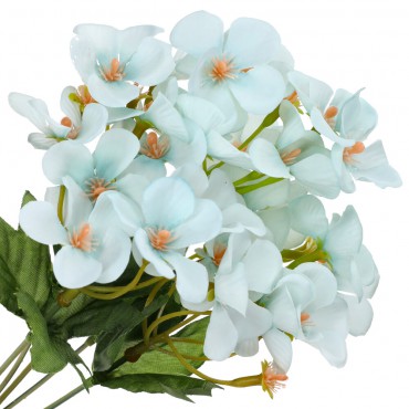 Hortensja Bukiet Kwiatów Błękitnych