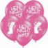Balon "Hen nighty party" Różowy