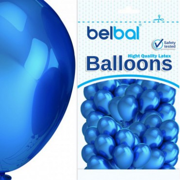 Balony Metaliczne Chabrowe 100szt. 30cm Profesjonalne